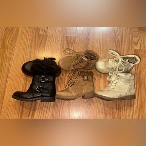 Toddler Girls Boots Bundle – Size 6 | Thereabouts & The Children’s Place